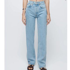 NWT Redone 90s High Rise Loose Jeans